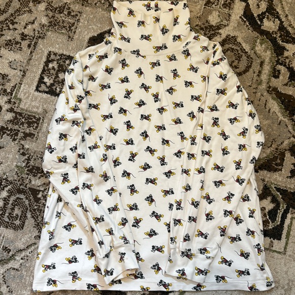 Vintage 90’s Mickey & Co. turtleneck medium Disney 90’s women’s warm long sleeve - Picture 3 of 12